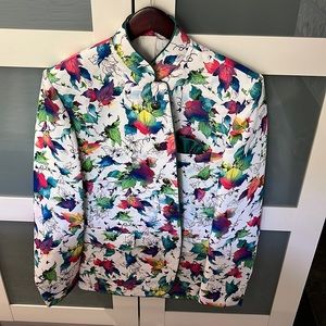 Indian blazer with Nero collar